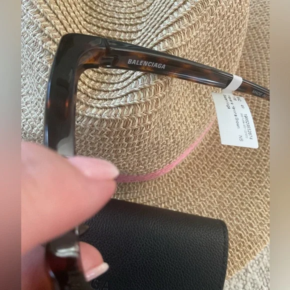 NWT Balenciaga Havana Brown Sunglasses - Picture 2 of 6
